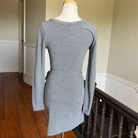 Avec Les Filles Striped Wrap Dress XXS - Picture 3 of 5